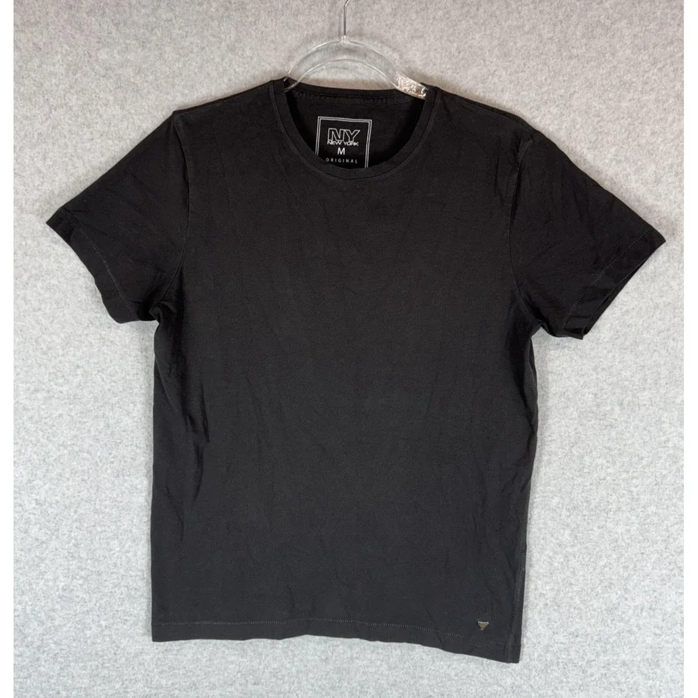 NY New York Shirt Mens Medium Crewneck Casual Basic Tee T-Shirt Soft